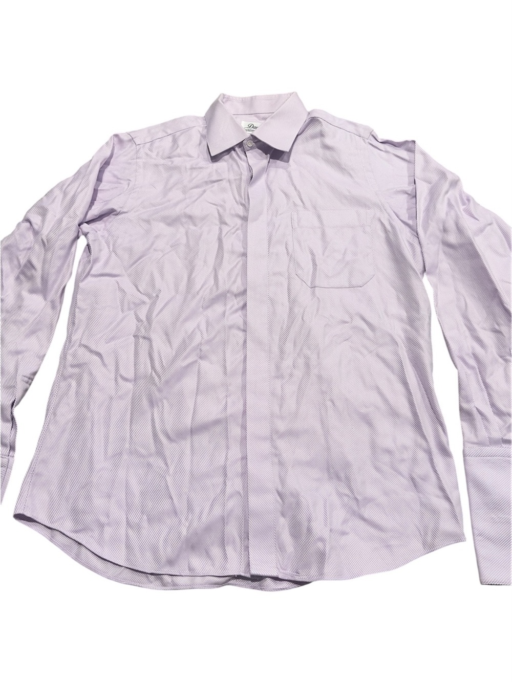 Men's Lavender Dress Shirt - Classic Collared Long Sleeve
